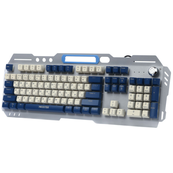 Фото - Клавиатура проводная игровая Maxxter KBG-RGB-01-UA