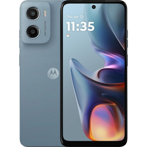 Фото - Смартфон Motorola E15 2/64Gb Misty Blue Фото - Смартфон Motorola E15 2/64Gb Misty Blue