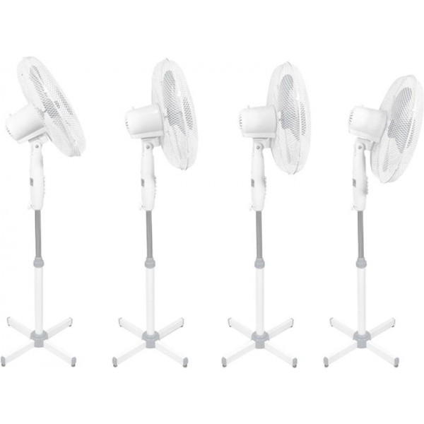 Фото - Вентилятор підлоговий Esperanza EHF001WE White/Gray