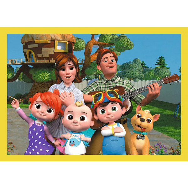 Фото - Пазлы (3-4 года) Trefl "Знакомство с героями" / Кокомелон (34647)