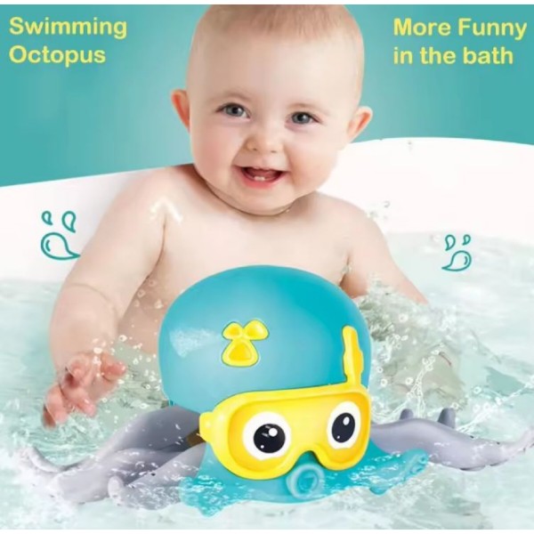 Фото - Іграшка для ванної BATH TOYS Восьминіг заводиться плаває і ходить в асортименті (HG-5073)