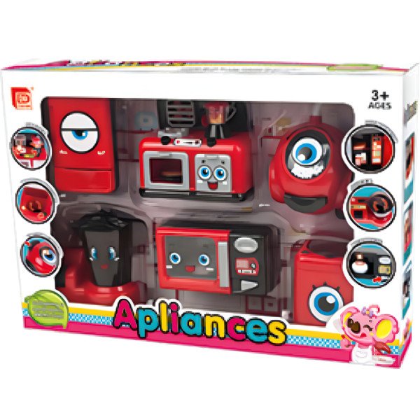 Фото - Сюжетно-рольова гра. Кухня FUDAER Набір побутової техніки з 6 пр. (FDE520) Фото - Сюжетно-рольова гра. Кухня FUDAER Набір побутової техніки з 6 пр. (FDE520)