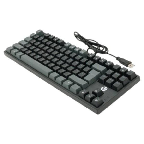 Фото - Клавиатура проводная игровая Fantech ATOM MK876 (Eng) Black (red switch)