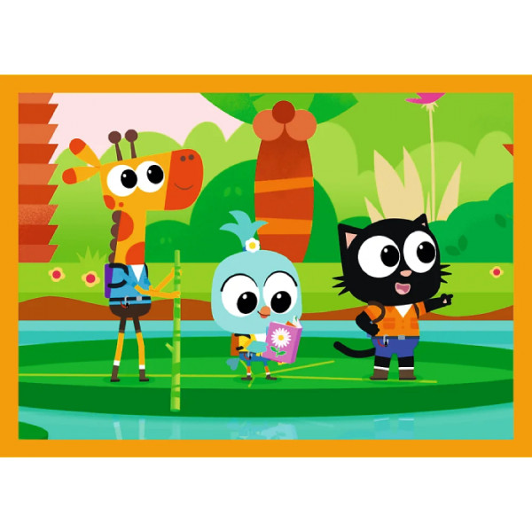 Фото - Пазли (3-4 роки) Trefl Зустрічайте Майло та його друзів/Milo (34654)