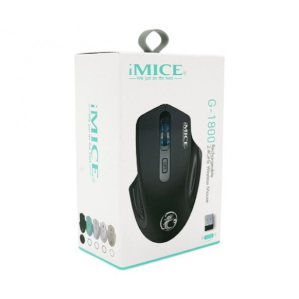 Фото - Мышь беспроводная игровая iMice G-1800 Black