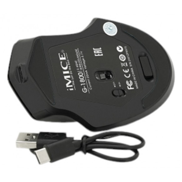 Фото - Мышь беспроводная игровая iMice G-1800 Black