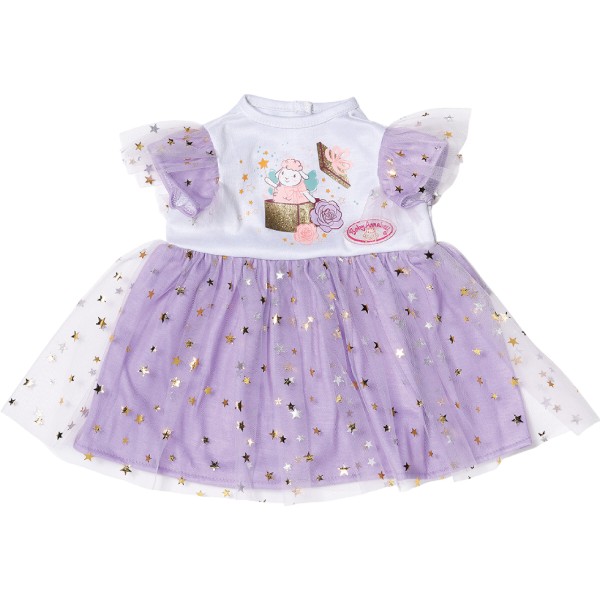 Фото - Одежда и аксессуары для куклы Baby Annabell СИРЕНЕВОЕ ПЛАТЬЕ (43 см) (710296)