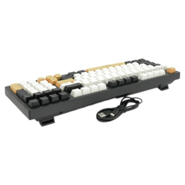 Фото - Клавиатура проводная игровая iMice GK500 USB Wired (TYPE-C) White-Black