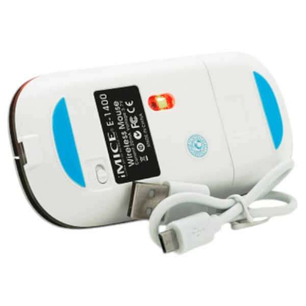 Фото - Миша бездротова iMice E-1400 Silver
