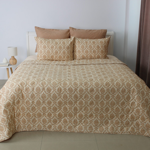 Фото - Покрывало двуспальное ТЕП ELEGANT COTTON 220х240 Beige Fantasy (4-04577_32783)