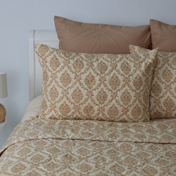 Фото - Покрывало двуспальное ТЕП ELEGANT COTTON 220х240 Beige Fantasy (4-04577_32783)