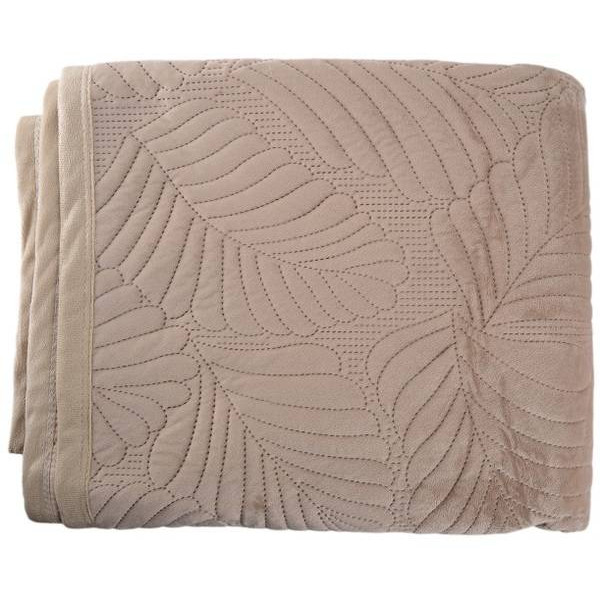 Фото - Покривало двоспальне SOHO 200х220 см VELVET Cream (A120075)