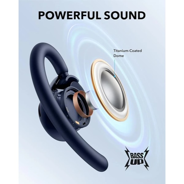 Фото - Навушники вкладиші бездротові TWS Anker SoundСore V20i Blue (A3876G31)