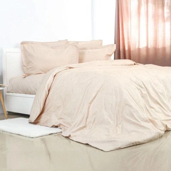 Фото - Комплект постільної білизни ТЕП Grace Jacquard Beige (2-04547_31834)