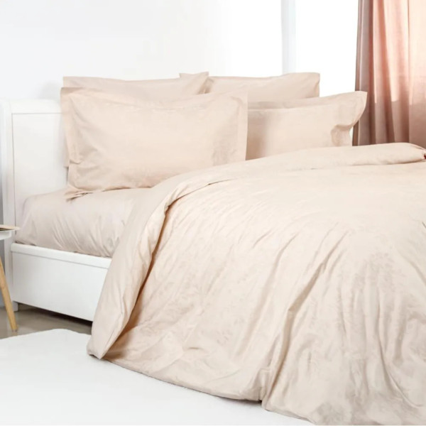 Фото - Комплект постільної білизни ТЕП Grace Jacquard Beige (2-04547_31834)