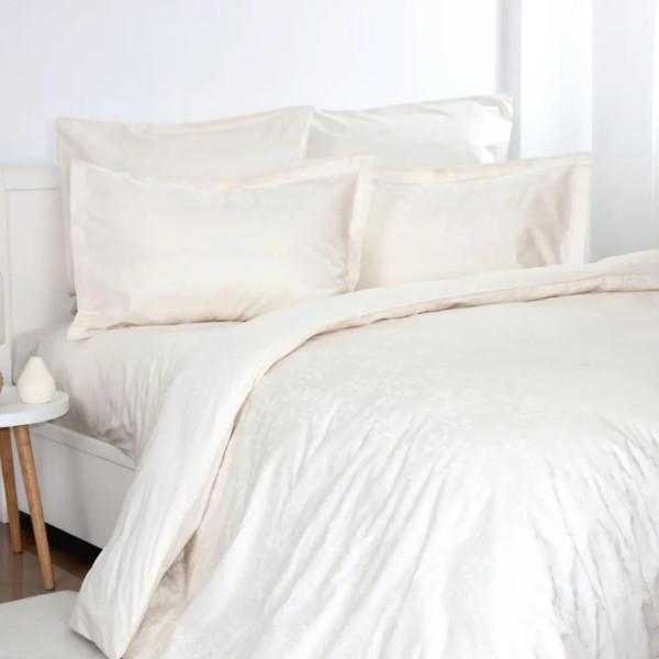 Фото - Комплект постільної білизни ТЕП Grace Jacquard Milky (2-04547_31835)