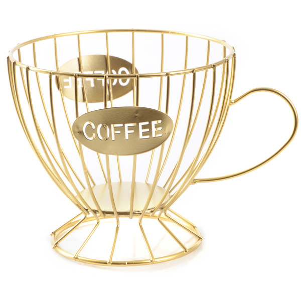 Фото - Ємність для фруктів Viva LACY CUP GOLD 19.5x14x10.5 см (B090061)