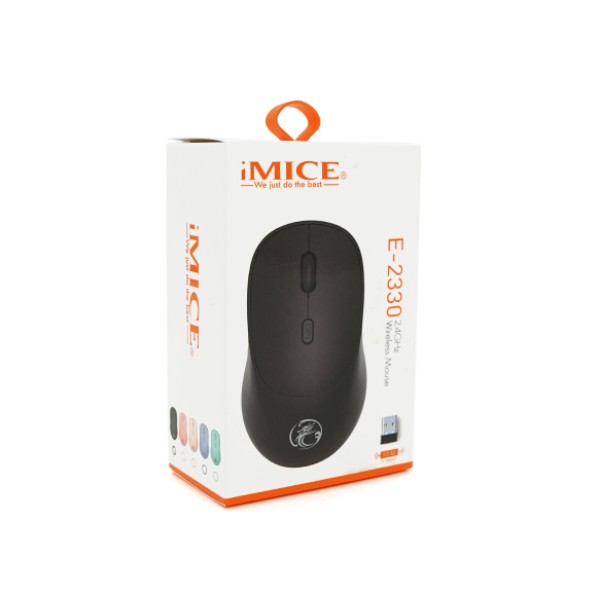 Фото - Миша бездротова iMice E-2330 Black