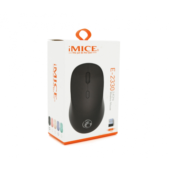 Фото - Миша бездротова iMice E-2330 Black