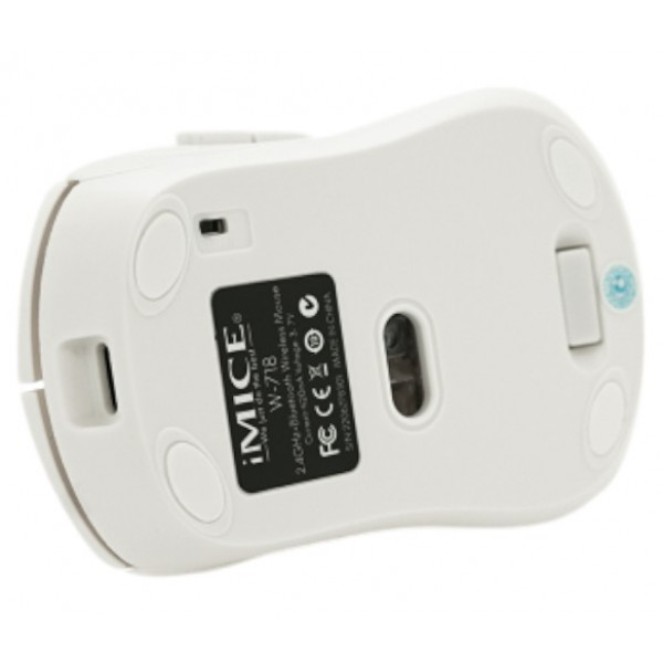 Фото - Мышь беспроводная игровая iMice W-718 White