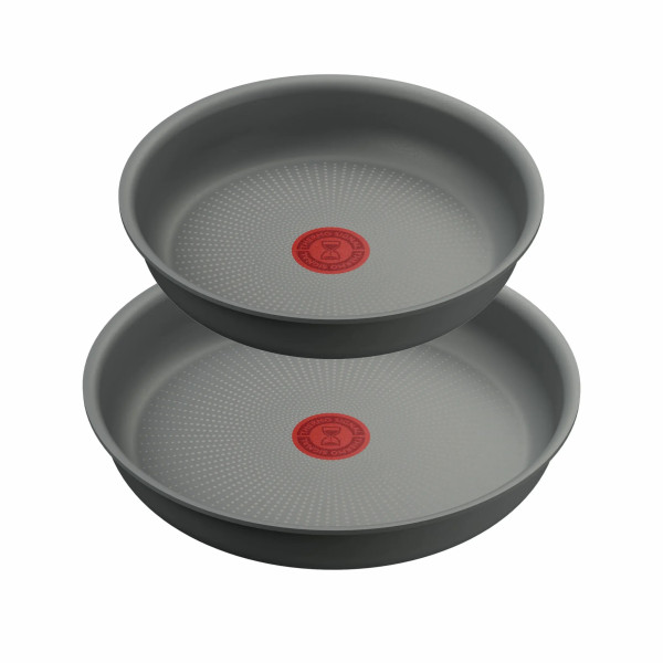 Фото - Набір сковорід зі знімною ручкою Tefal L8019353 Ingenio Halo 3 пр