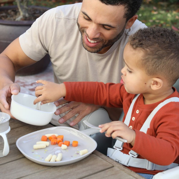 Фото - Тарілка для малюка Chicco з кришкою від 6 місяців, кол.25 (16001.25)