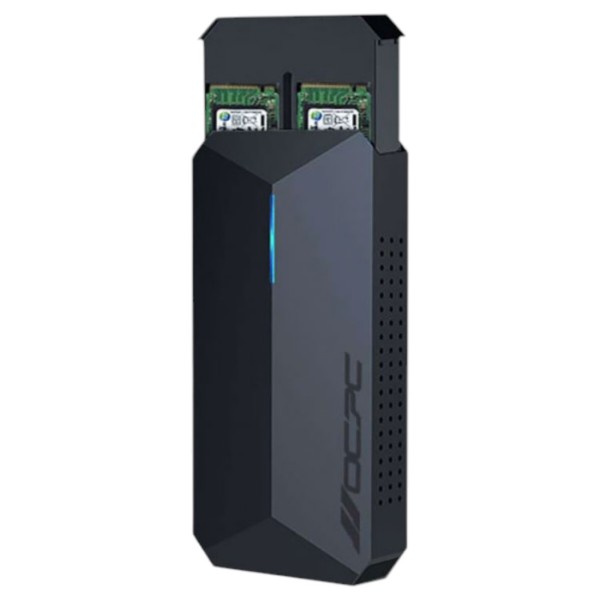 Фото - Внешний карман OCPC SSD M.2 PCIe OCPC AZURRO DUO (OCAZZM2ECSD)
