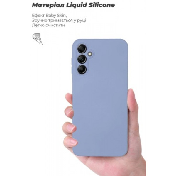 Фото - Чохол для смартфону Armorstandart Icon Case for Samsung A14 4G / A14 5G Camera cover Lavender (ARM66497)