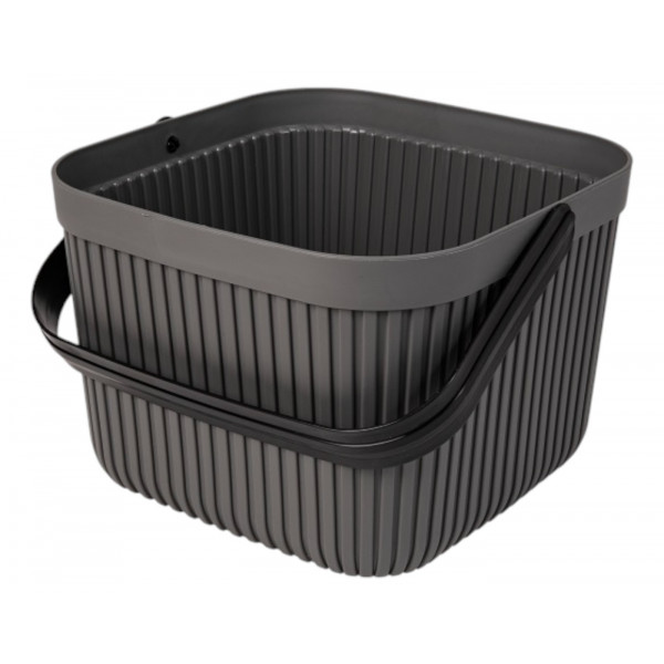 Фото - Корзина для зберігання Herevin Grey 7 л (161198-012) Фото - Корзина для зберігання Herevin Grey 7 л (161198-012)