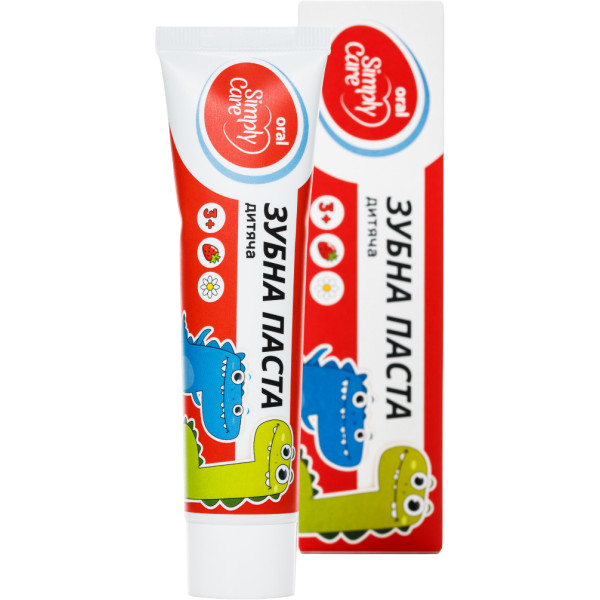 Фото - Зубна паста дитяча Simply Care 50 г (4820206213525)