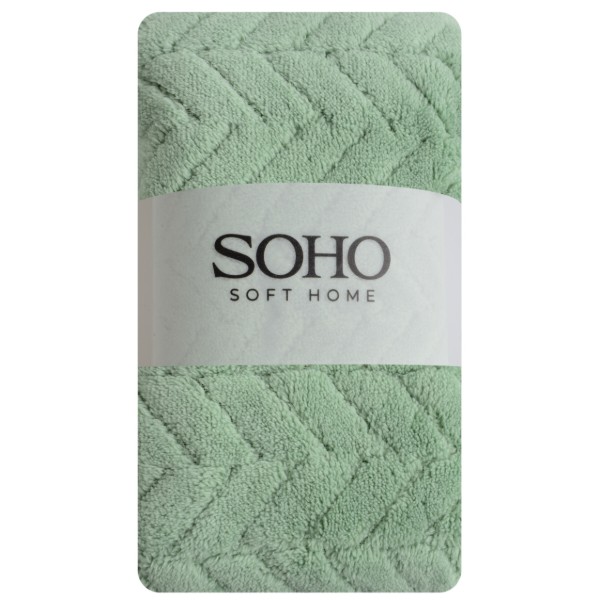 Фото - Рушник для рук SOHO 35х75 см мікроф. Green