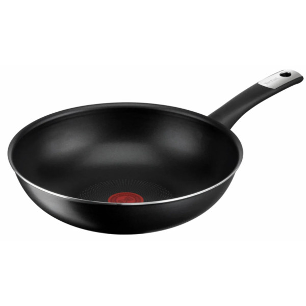 Фото - Сковорода ВОК Tefal C3881942 Hard Titanium Essential 28 см Фото - Сковорода ВОК Tefal C3881942 Hard Titanium Essential 28 см