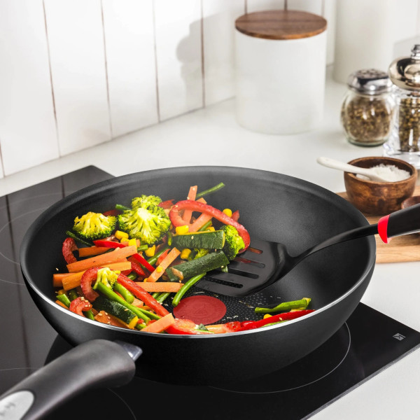 Фото - Сковорода ВОК Tefal C3881942 Hard Titanium Essential 28 см