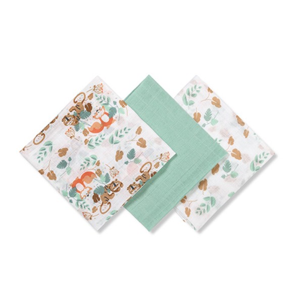 Фото - Набір пелюшок BabyOno 3 шт. Green (348/12)