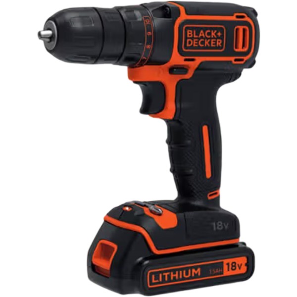 Фото - Дрель-шуруповерт Black&Decker BDCDD12B