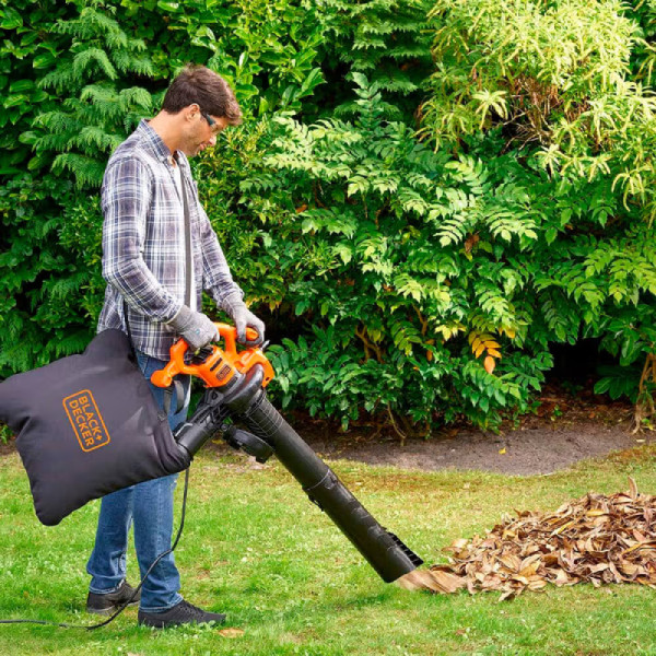 Фото - Садовий пилосос Black&Decker BEBLV260