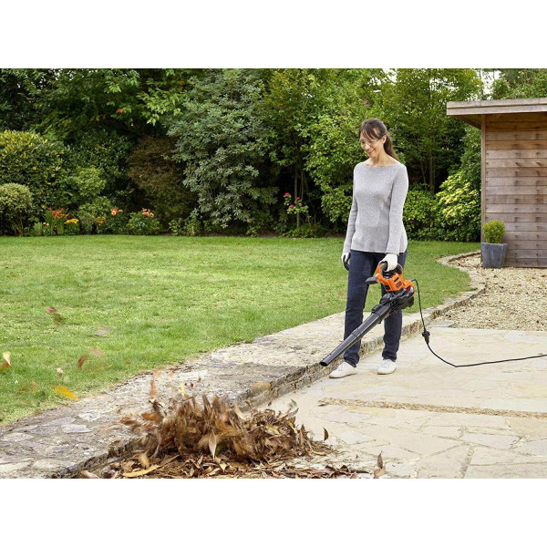 Фото - Садовий пилосос Black&Decker BEBLV300