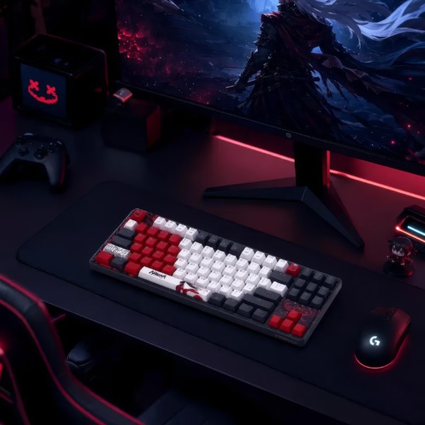 Фото - Клавиатура проводная игровая Bloody S87 (Naraka)