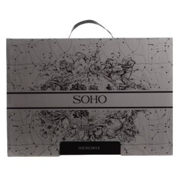 Фото - Комплект постельного белья SOHO Memoria 200х230 Mono Blue (A130193)
