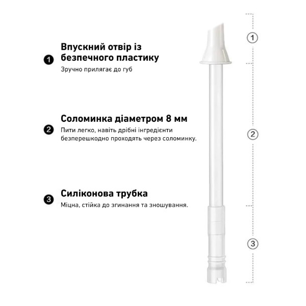 Фото - Бутылка для воды BUYDEEM DG78 Oats White (DG78-OW)