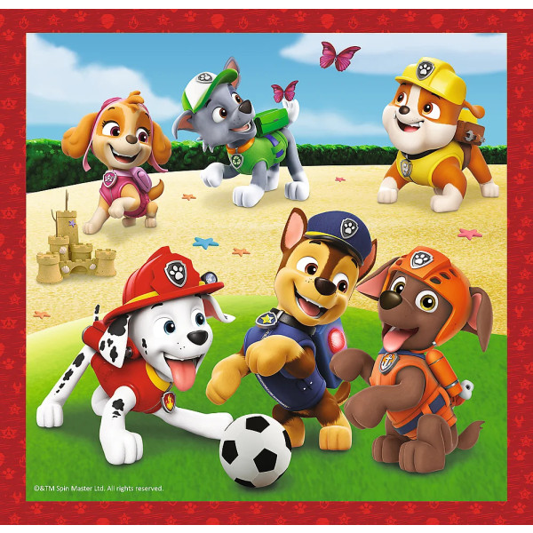 Фото - Пазлы (3-4 года) Trefl 3в1 Paw Patrol Счастливые собаки (48675)