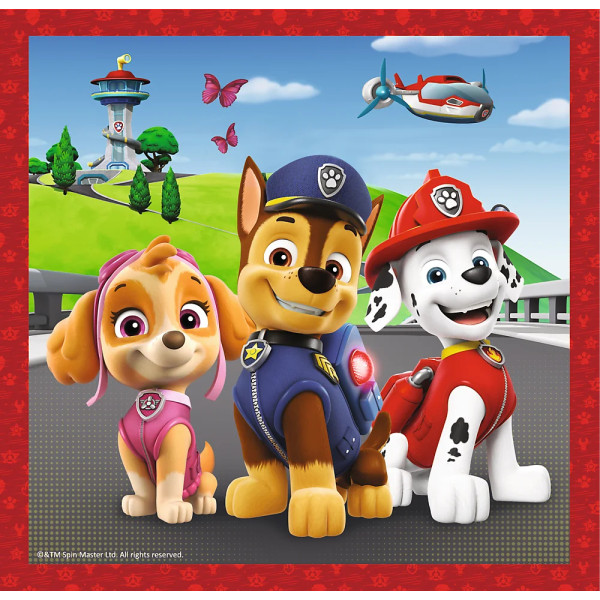 Фото - Пазлы (3-4 года) Trefl 3в1 Paw Patrol Счастливые собаки (48675)