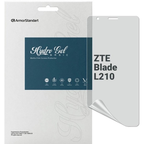 Фото - Захисна плівка для смартфону Armorstandart Matte for ZTE Blade L210 (ARM69298) Фото - Захисна плівка для смартфону Armorstandart Matte for ZTE Blade L210 (ARM69298)