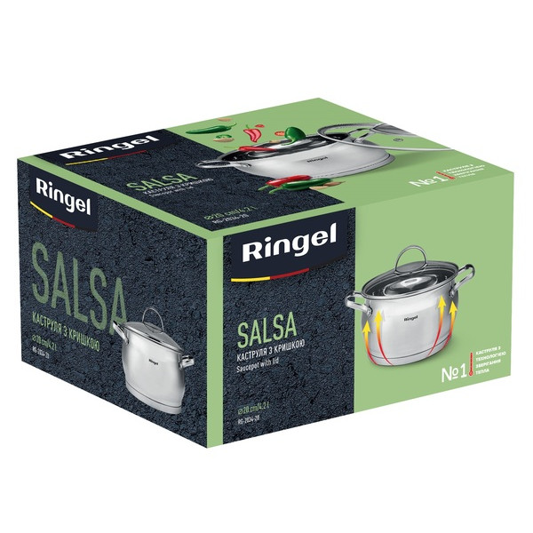 Фото - Каструля Ringel Salsa 4.2 л (RG-2034-20)