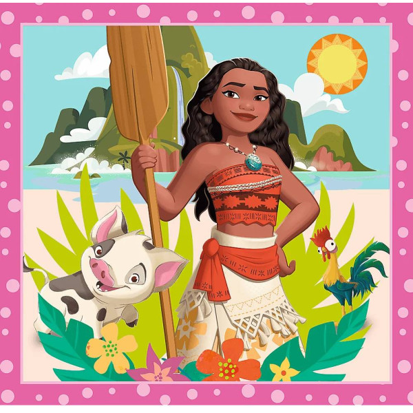 Фото - Пазлы (3-4 года) Trefl 3в1 Princess Красивые цветы (5900511348750)