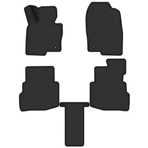Фото - EVA килимки в салон авто EVAtech для CX-9 (TC) (6 seats) Mazda 2016 2 покоління SUV USA MZ12355CDO5VL4RBB