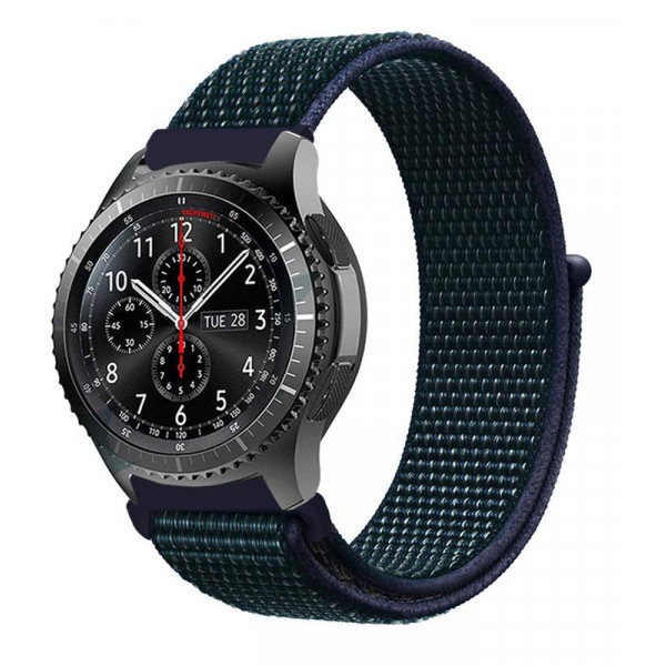 Фото - Ремінець для смарт-годинника BeCover Nylon Style for Xiaomi Amazfit Bip/Bip Lite/Bip S Lite/GTR 42mm/GTS/TicWatch S2/TicWatch E Blue-Green (705826)