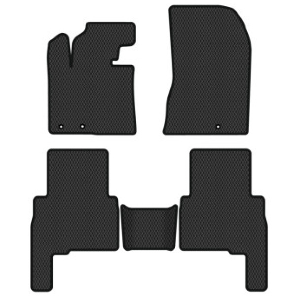 Фото - EVA килимки в салон авто EVAtech для Sorento (XM) (Floor Gas Pedal) 7 seats Kia 2009-2012 2 покоління SUV EU KI12272C5KH3RBB