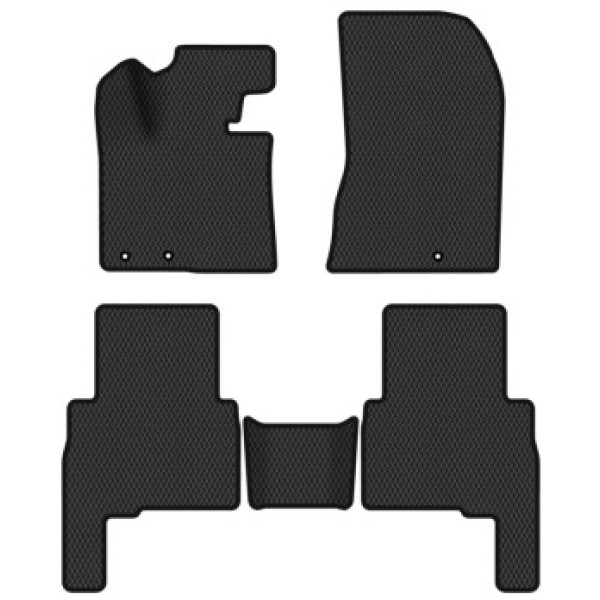 Фото - EVA килимки в салон авто EVAtech для Sorento (XM) (Floor Gas Pedal) 7 seats Kia 2009-2012 2 покоління SUV EU KI12272CD5KH3RBB