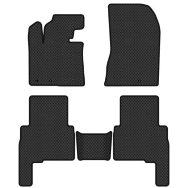 Фото - EVA килимки в салон авто EVAtech для Sorento (XM) (Floor Gas Pedal) 7 seats Kia 2009-2012 2 покоління SUV EU KI12991C5LA3RBB